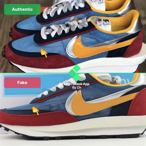 nike sacai fragment real vs fake|nike x sacai ld waffle.